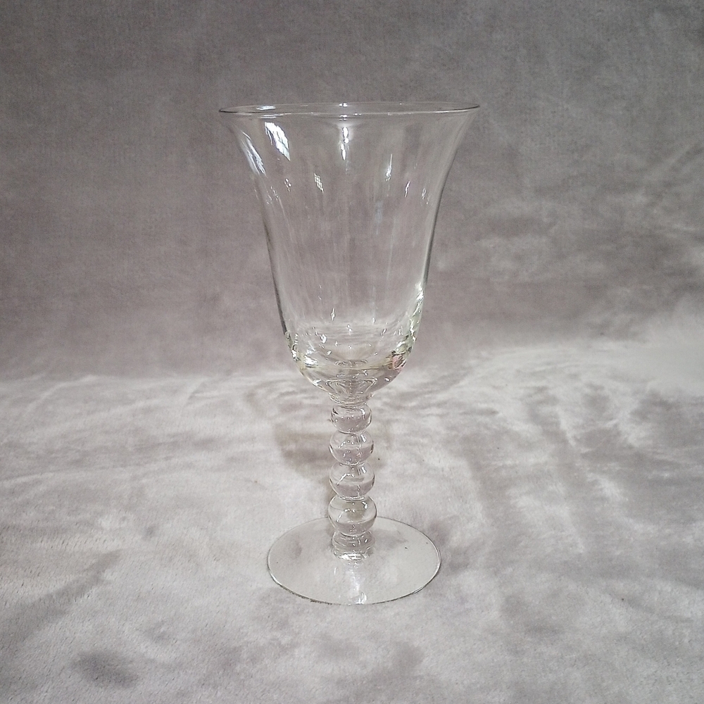 Vintage Imperial Glass Candlewick Wine Stem